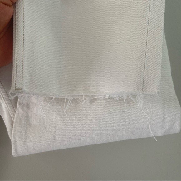 Topshop Straight white Jeans size 30 - Picture 7 of 10